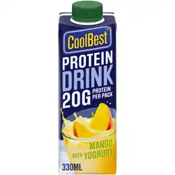 Albert Heijn CoolBest Protein drink mango aanbieding