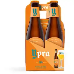 Albert Heijn Ypra Hoppy blond alcoholfree 4-pack aanbieding