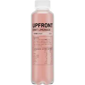 Albert Heijn Upfront Eiwit limonade lychee aanbieding