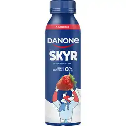 Albert Heijn Danone Skyr drink strawberry aanbieding