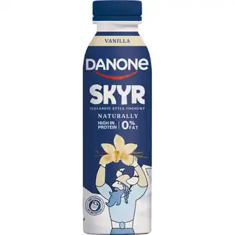 Albert Heijn Danone Skyr drink vanilla aanbieding