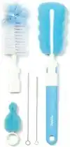 Bol.com Baby Ono Blauw Fles & Speen Borstel Set 735/01 aanbieding