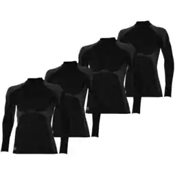 ANWB Heatkeeper 4-pack Heren Thermoshirt Zwart aanbieding