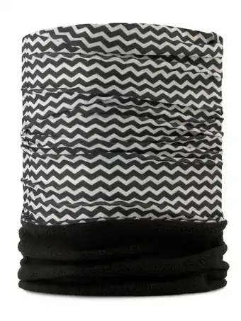 ANWB Poederbaas Zwart / Wit Nekwarmer Zwart aanbieding