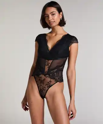 Hunkemoller Hunkemöller Body Daphne Zwart aanbieding