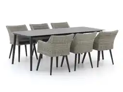 Kees Smit Manifesto Matese/Sora 220cm dining tuinset 7-delig aanbieding