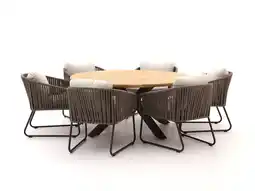 Kees Smit Yoi Calera/Noas ø150cm low dining tuinset 7-delig aanbieding