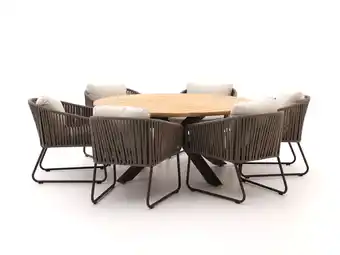 Kees Smit Yoi Calera/Noas ø150cm low dining tuinset 7-delig aanbieding