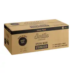Zooplus Smilla Sterilised Hapjes met Groenten 12 x 85 g - JUMBOPACK Mixpaket (96 x 85 g) aanbieding