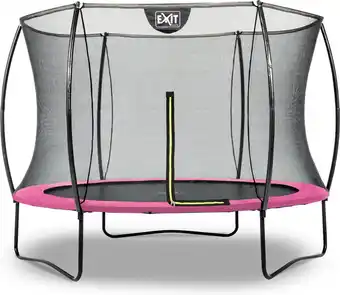 Bol.com EXIT Silhouette trampoline ø244cm - roze aanbieding
