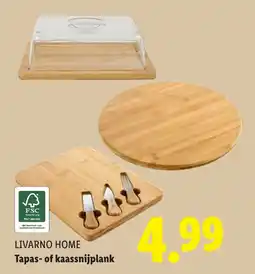 Lidl Tapas of kaassnijplank aanbieding