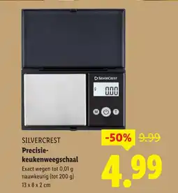 Lidl Silvercrest precisie keukenweegschaal aanbieding