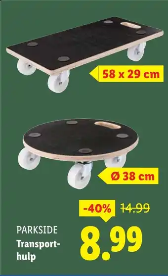 Lidl PARKSIDE Transport hulp aanbieding