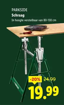 Lidl Parkside schraag aanbieding