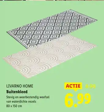 Lidl Livarno home buitenkleed aanbieding