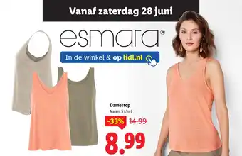 Lidl Damestop aanbieding