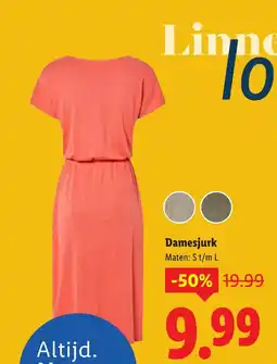 Lidl Damesjurk aanbieding