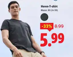 Lidl Heren-T-shirt aanbieding