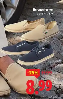 Lidl Herenschoenen aanbieding