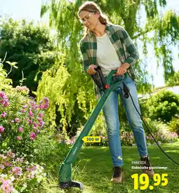 Lidl Parkside elektrische grastrimmer aanbieding