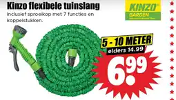Dirk Kinzo flexibele tuinslang aanbieding