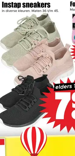 Dirk Instap sneakers aanbieding