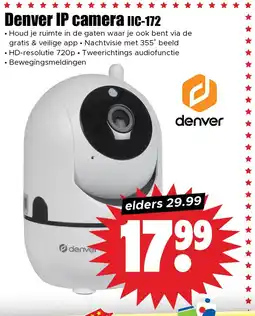 Dirk Denver IP camera IIC-172 aanbieding