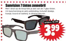 Dirk Sunvision 7 tinten zonnebril aanbieding