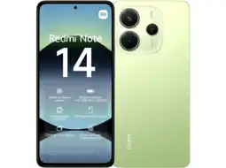 MediaMarkt Xiaomi Redmi Note 14 - 4g 256gb Lime Groen 256 Gb aanbieding