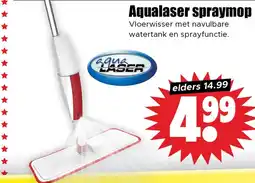 Dirk Aqualaser spraymop aanbieding