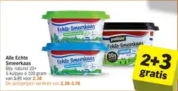 Albert Heijn Alle Echte Smeerkaas aanbieding