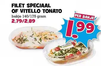 Boon`s Markt Filet Speciaal Of Vitello Tonato 175gram aanbieding