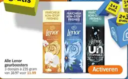 Albert Heijn Alle Lenor geurboosters aanbieding