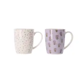 Van Cranenbroek Mok bloemen 10cm 2ass aanbieding