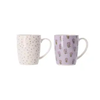 Van Cranenbroek Mok bloemen 10cm 2ass aanbieding