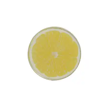 Van Cranenbroek Onderzetter glas citrus 9cm 4st aanbieding