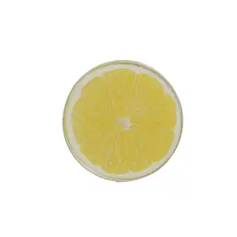 Van Cranenbroek Onderzetter glas citrus 9cm 4st aanbieding
