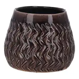 Van Cranenbroek Bloempot grijs 16x13cm NC aanbieding