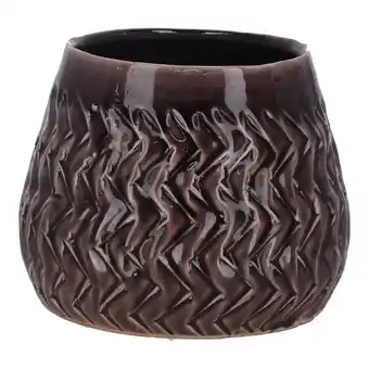 Van Cranenbroek Bloempot grijs 16x13cm NC aanbieding