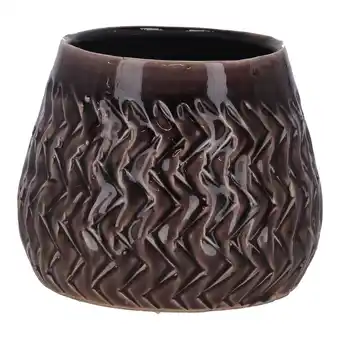 Van Cranenbroek Bloempot grijs 16x13cm NC aanbieding