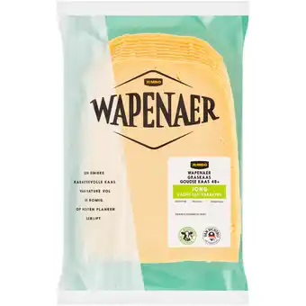 Jumbo Wapenaer Graskaas Jong 48+ Plakken ca. 350 g aanbieding
