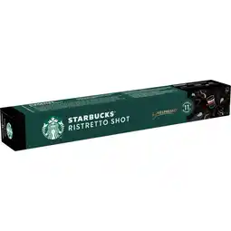 Jumbo Starbucks by Nespresso Ristretto Shot 10 Koffiecups aanbieding