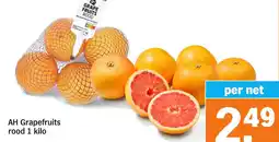 Albert Heijn AH Grapefruits rood aanbieding