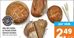 Albert Heijn Alle AH Liefde & Passie Uniek Desem broden aanbieding