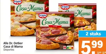 Albert Heijn Alle Dr. Oetker Casa di Mama aanbieding