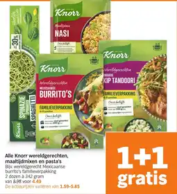 Albert Heijn Alle Knorr wereldgerechten, maaltijdmixen en pasta's aanbieding
