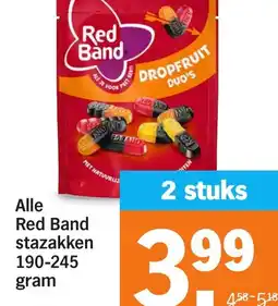 Albert Heijn Alle Red Band stazakken aanbieding