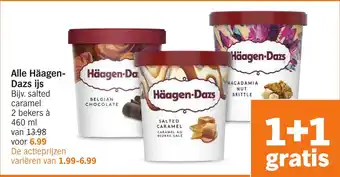 Albert Heijn Alle Häagen Dazs ijs aanbieding