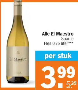 Albert Heijn Alle El Maestro aanbieding