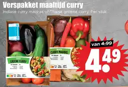 Dirk Verspakket maaltijd curry aanbieding